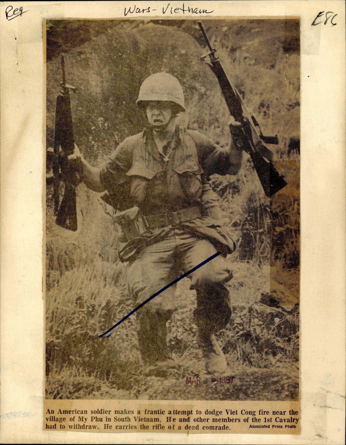 Vietnam War Collection (70 vintage prints) Military Vietnam