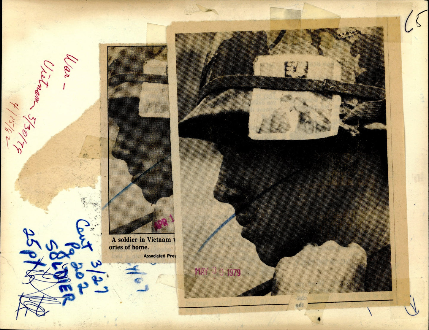 Vietnam War Collection (70 vintage prints) Military Vietnam
