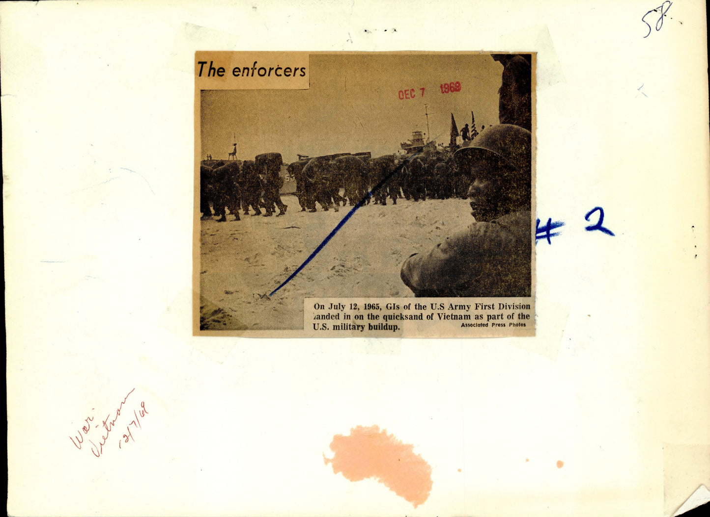 Vietnam War Collection (70 vintage prints) Military Vietnam