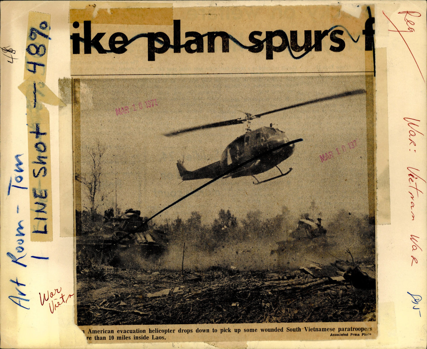 Vietnam War Collection (70 vintage prints) Military Vietnam