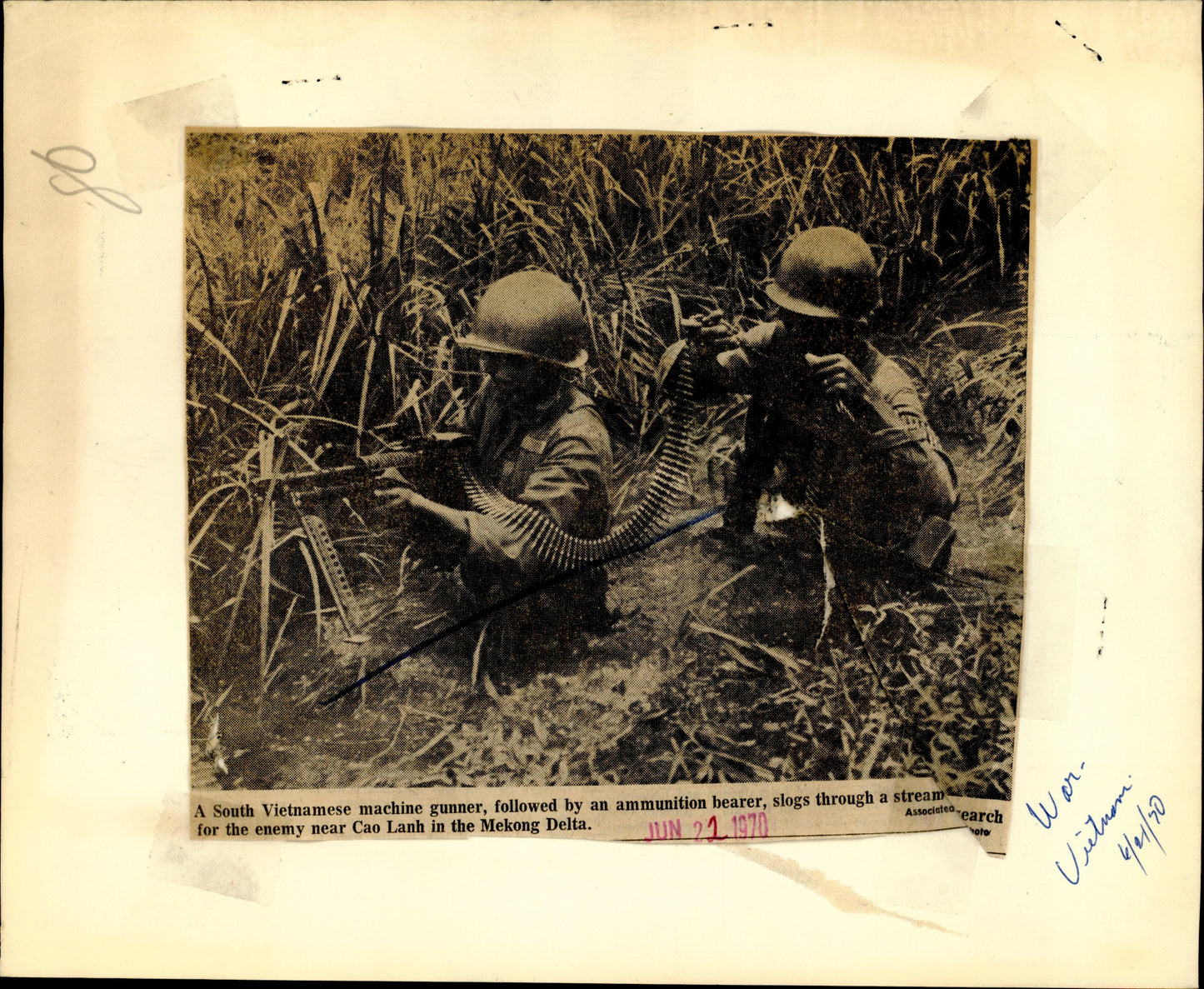 Vietnam War Collection (70 vintage prints) Military Vietnam