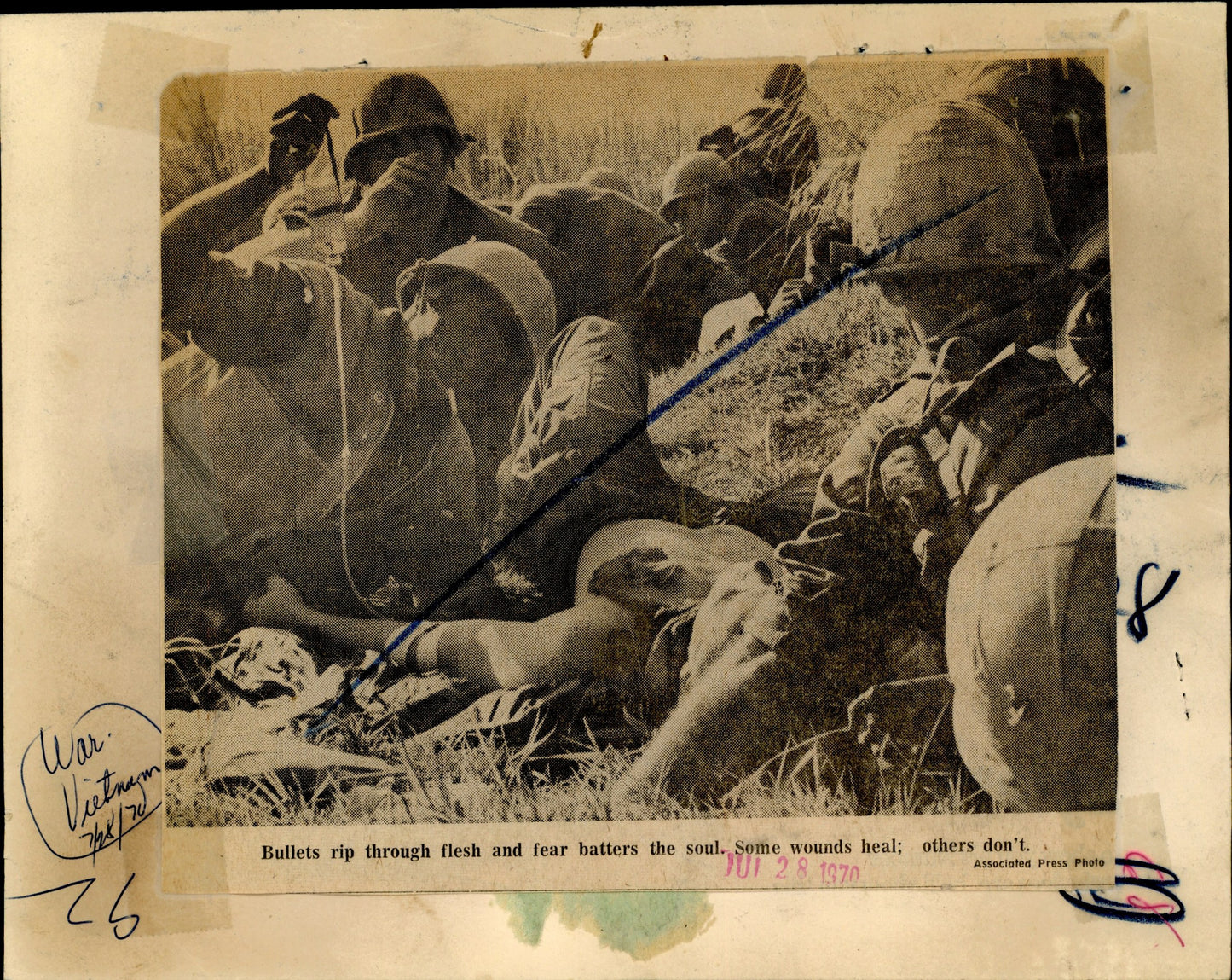 Vietnam War Collection (70 vintage prints) Military Vietnam