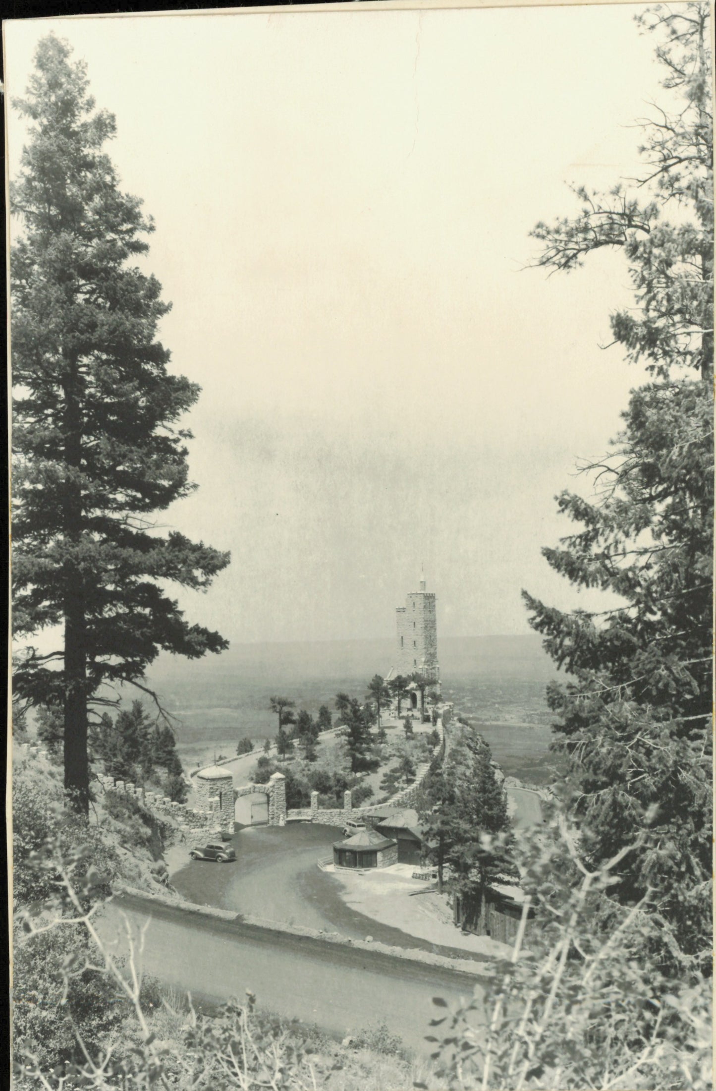 Shrine of the Sun (1938-1952) (2 vintage prints) Architecture Nature