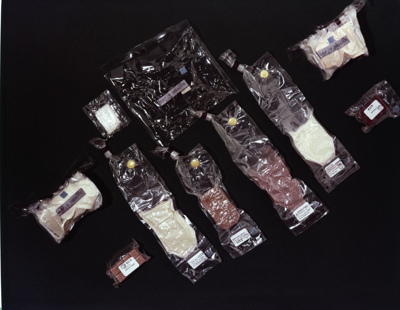 NASA Apollo Transparency Collection (4 vintage transparencies) Food NASA Science Space