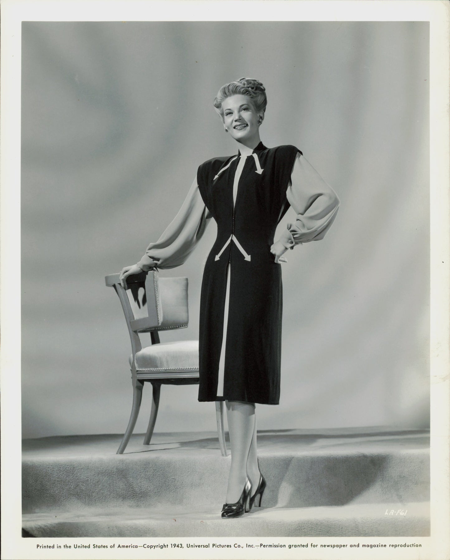 Louise Allbritton by Ray Jones Collection (1958) (3 vintage prints) Hollywood Model