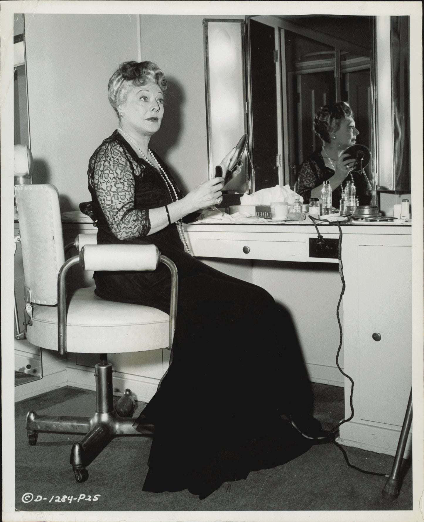 Marjorie Rambeau Prints (1953) (2 vintage prints) Film Hollywood