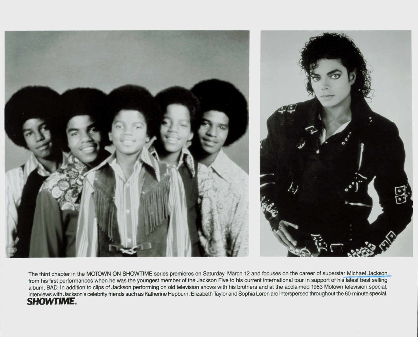 Michael Jackson Collection (1981-1989) (9 vintage prints) Fashion Music