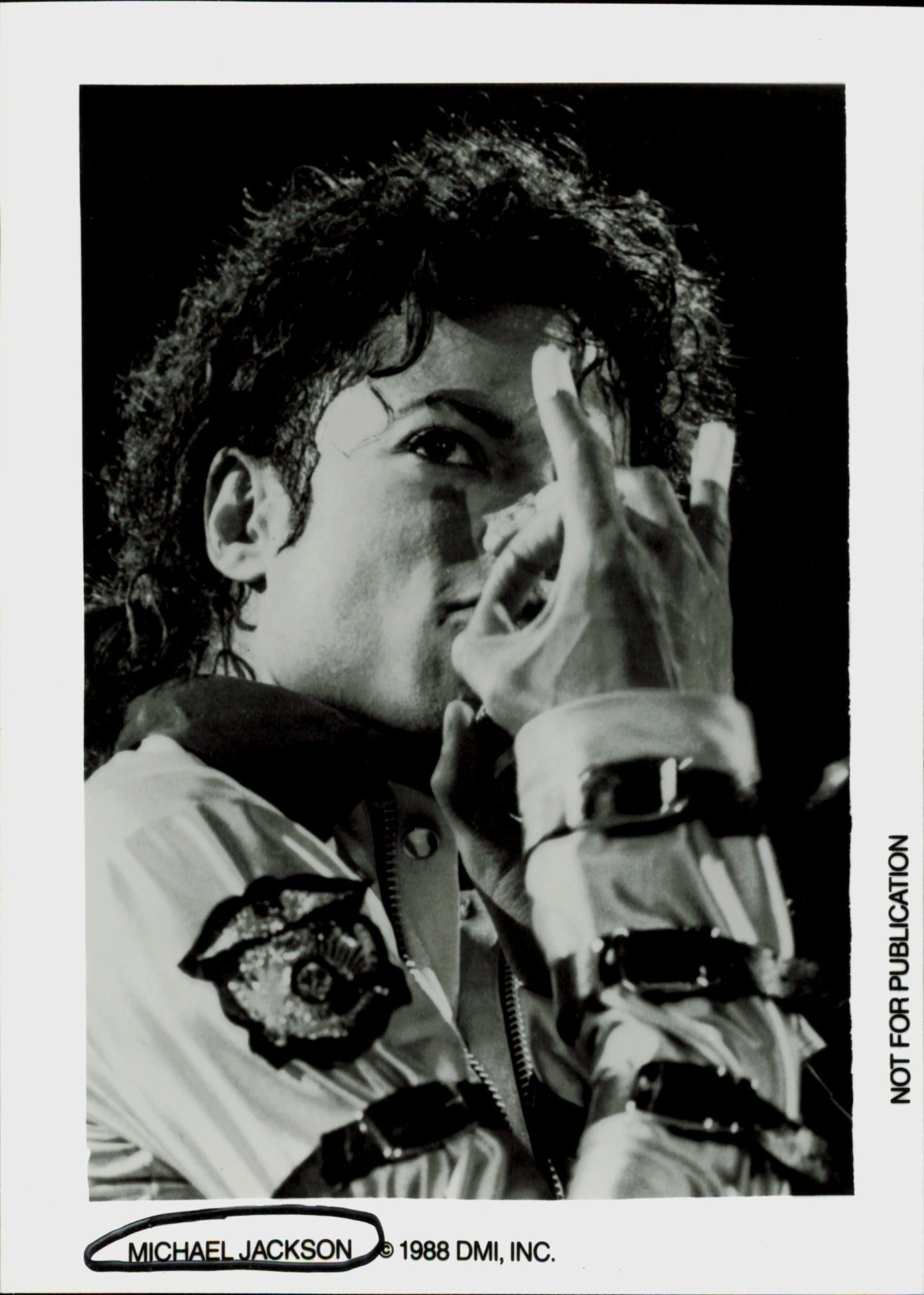 Michael Jackson Collection (1981-1989) (9 vintage prints) Fashion Music
