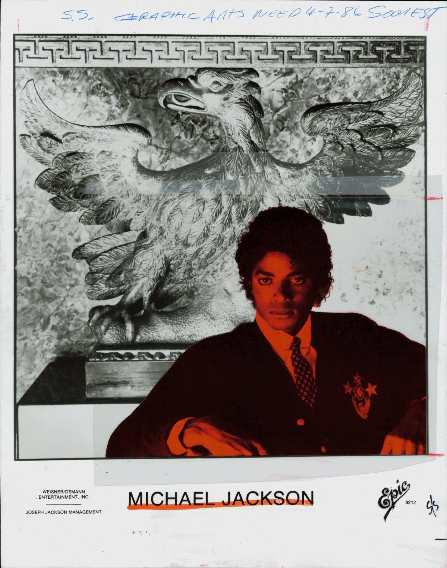 Michael Jackson Collection (1981-1989) (9 vintage prints) Fashion Music