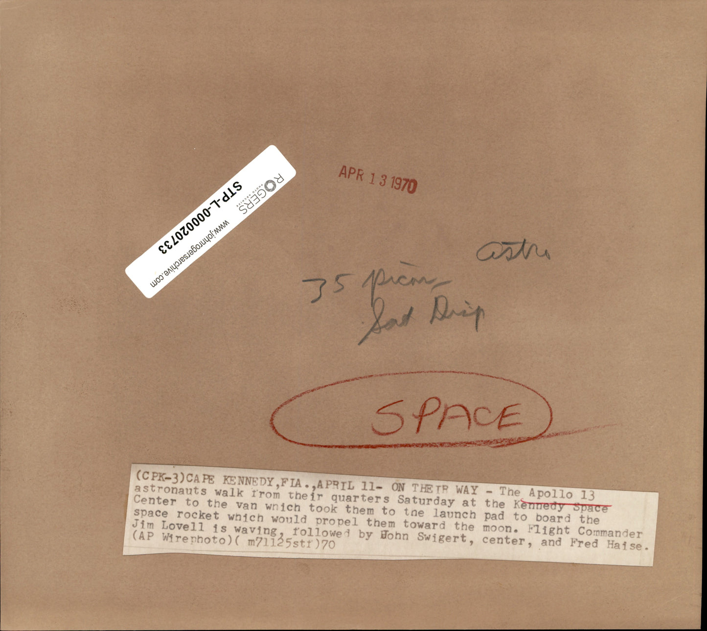 Apollo 13 Collection (48 vintage prints)