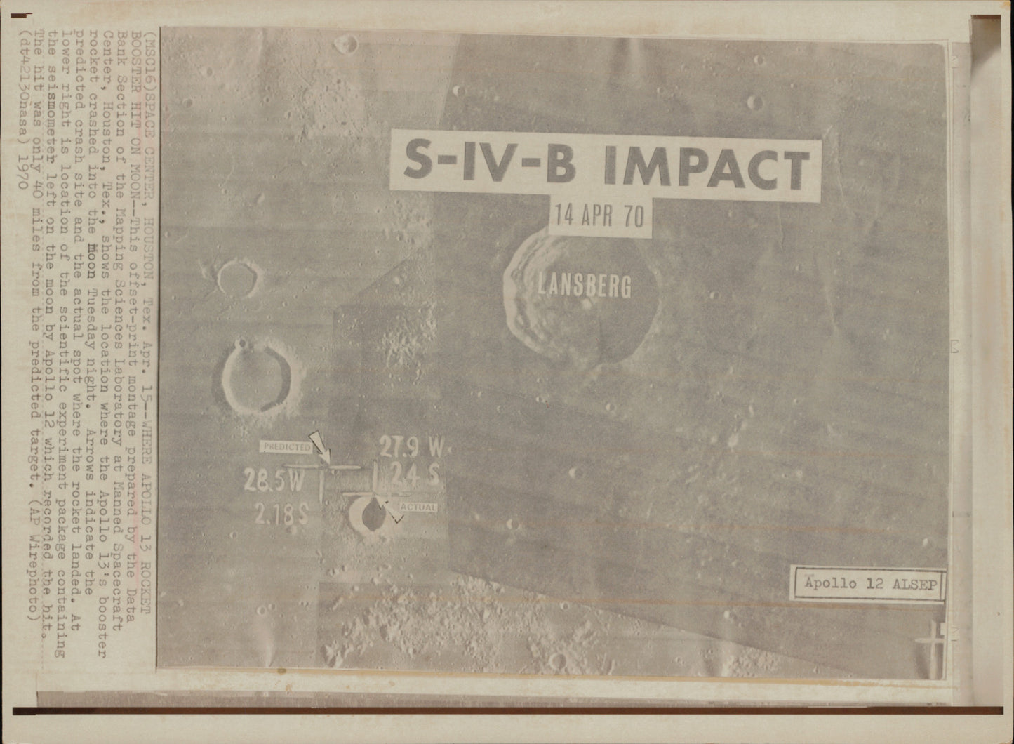 Apollo 13 Collection (48 vintage prints)