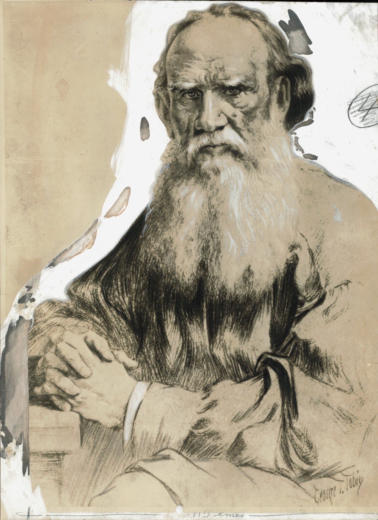 Leo Tolstoy Collection (1925) (3 vintage prints)