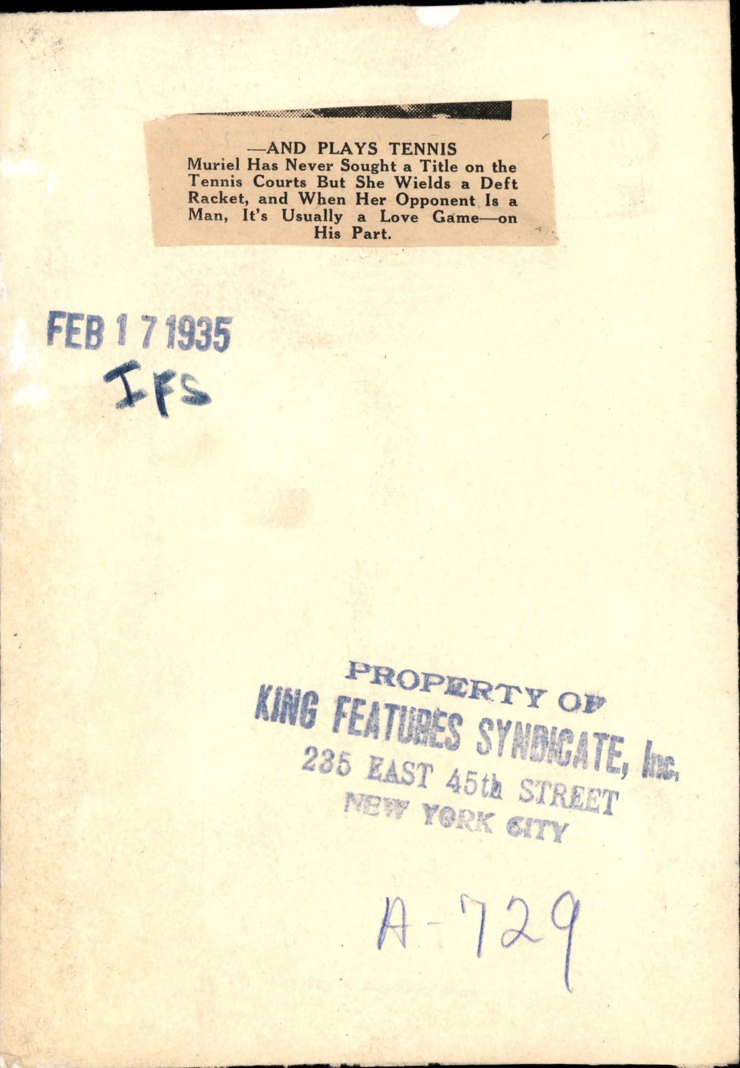 Female Athletes Collection (1922-1937) (19 vintage prints)