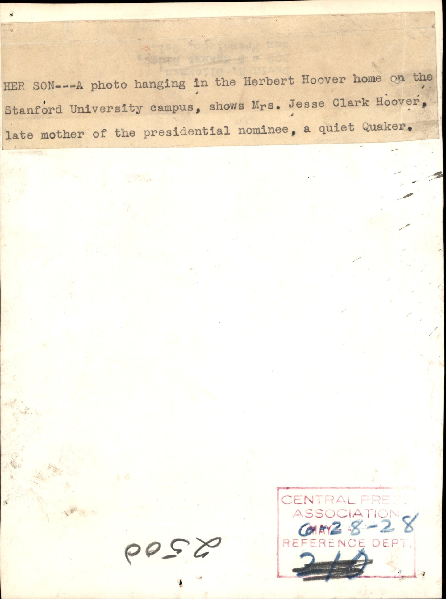 Herbert Hoover Family Collection (1925-1937) (22 vintage prints)