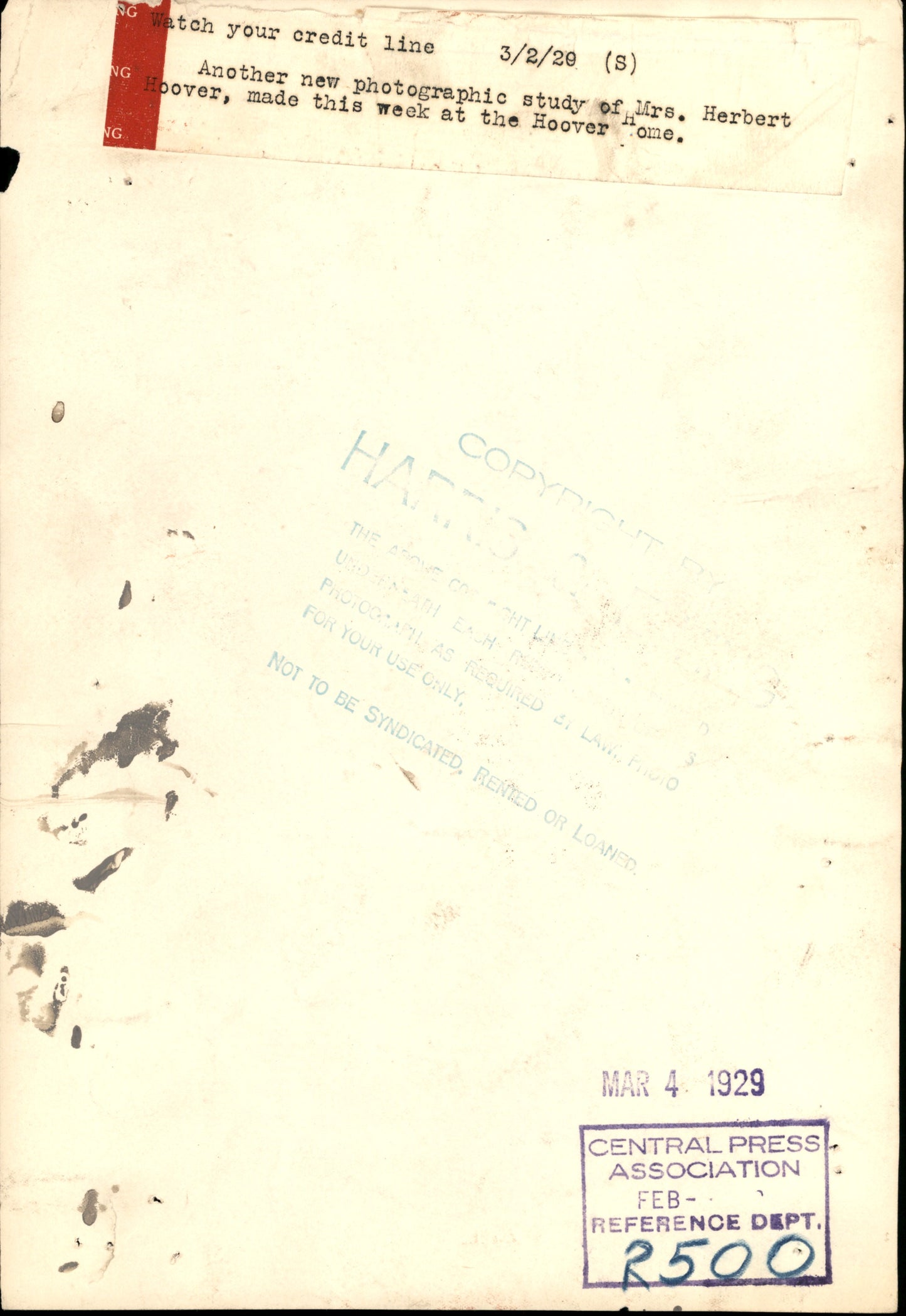 Mrs. Lou Henry Hoover Collection (1921-1939) (25 vintage prints)