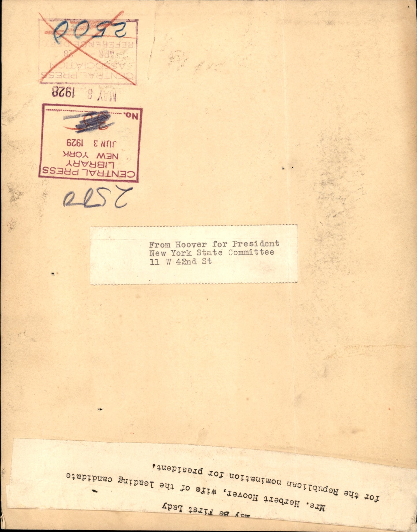 Mrs. Lou Henry Hoover Collection (1921-1939) (25 vintage prints)