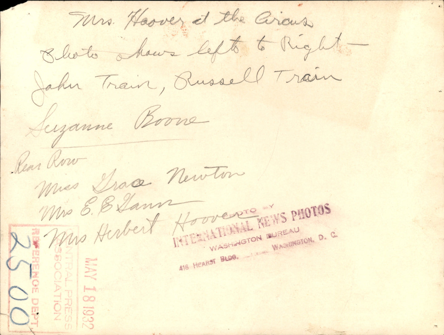 Mrs. Lou Henry Hoover Collection (1921-1939) (25 vintage prints)