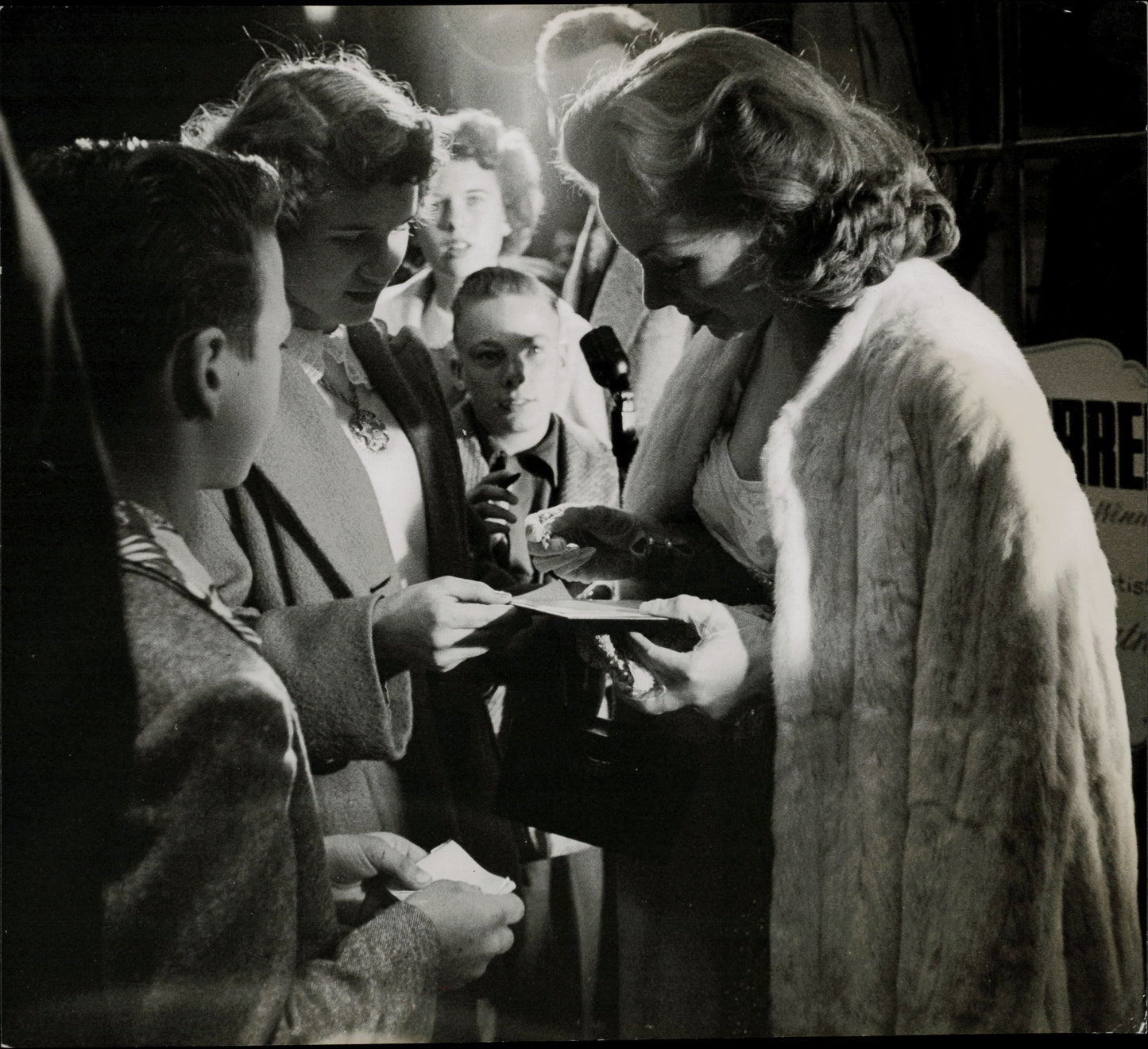 Celebrity Autograph Collection | Bob Vose (1950s) (23 vintage prints)