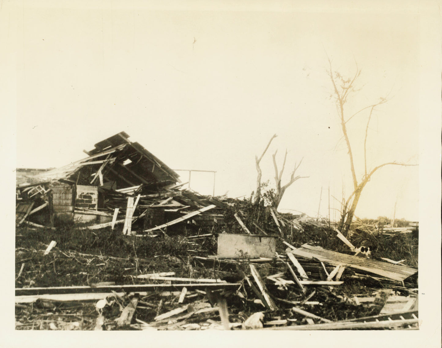 Hurricane Wreckage Collection (1926-1935) (6 vintage prints)