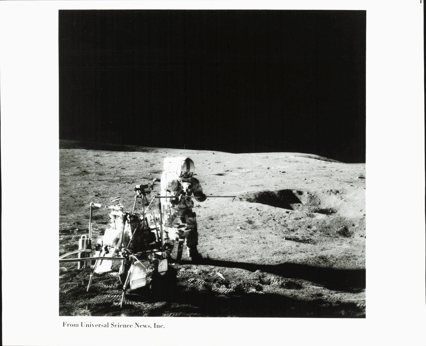 Apollo Moon Landing Prints (1969 - 1971) (6 vintage prints)