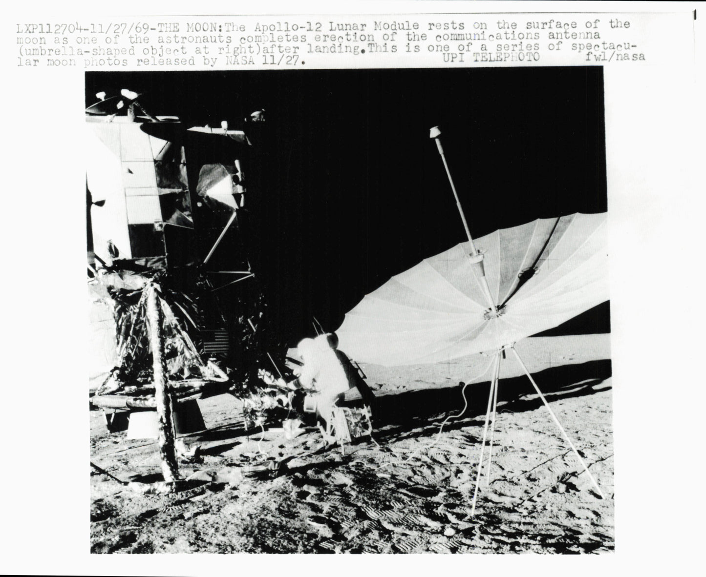 Apollo 12 Collection (1969) (7 vintage prints)