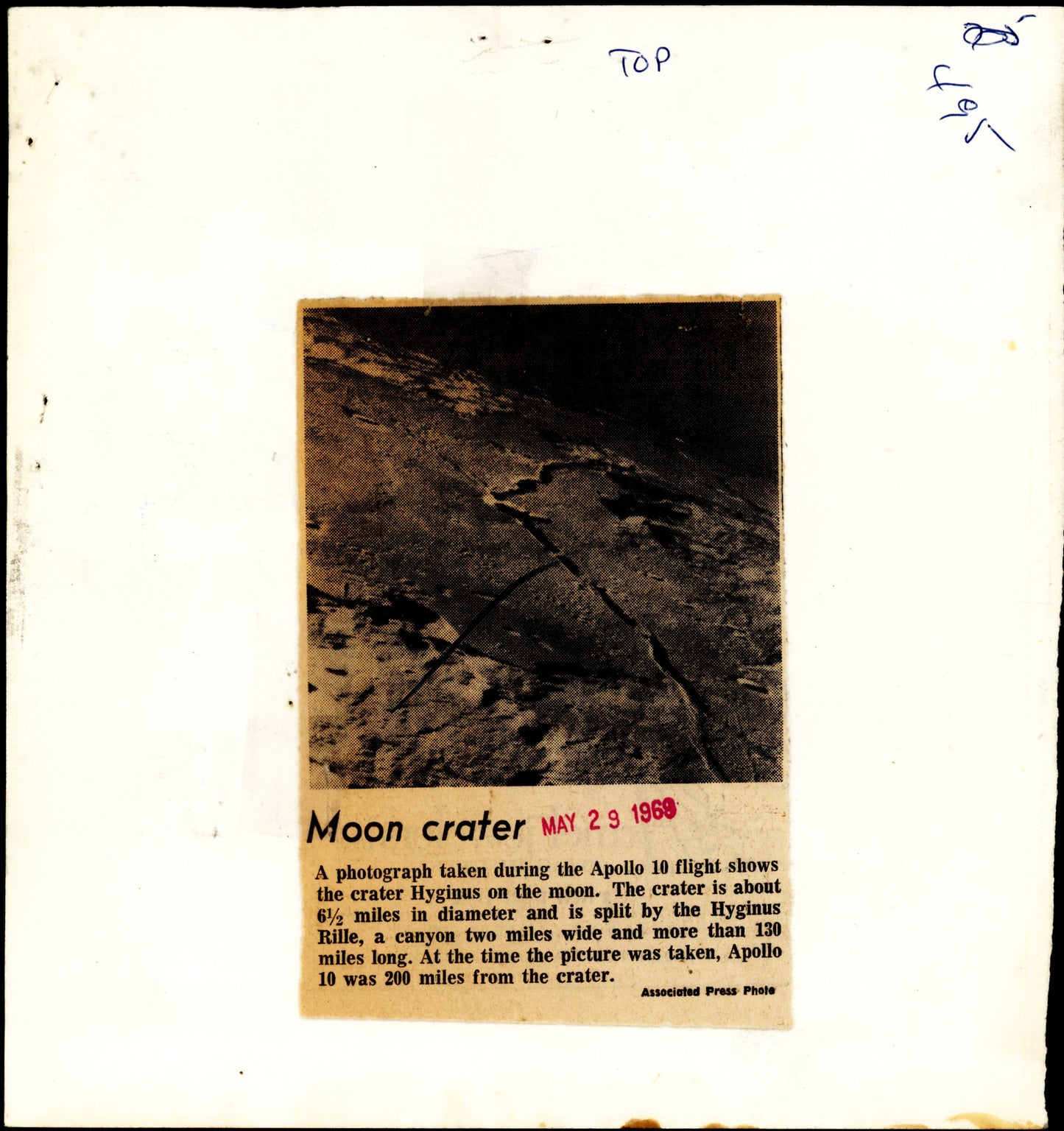 Early Apollo Mission Collection (1961 - 1969) (23 vintage prints)