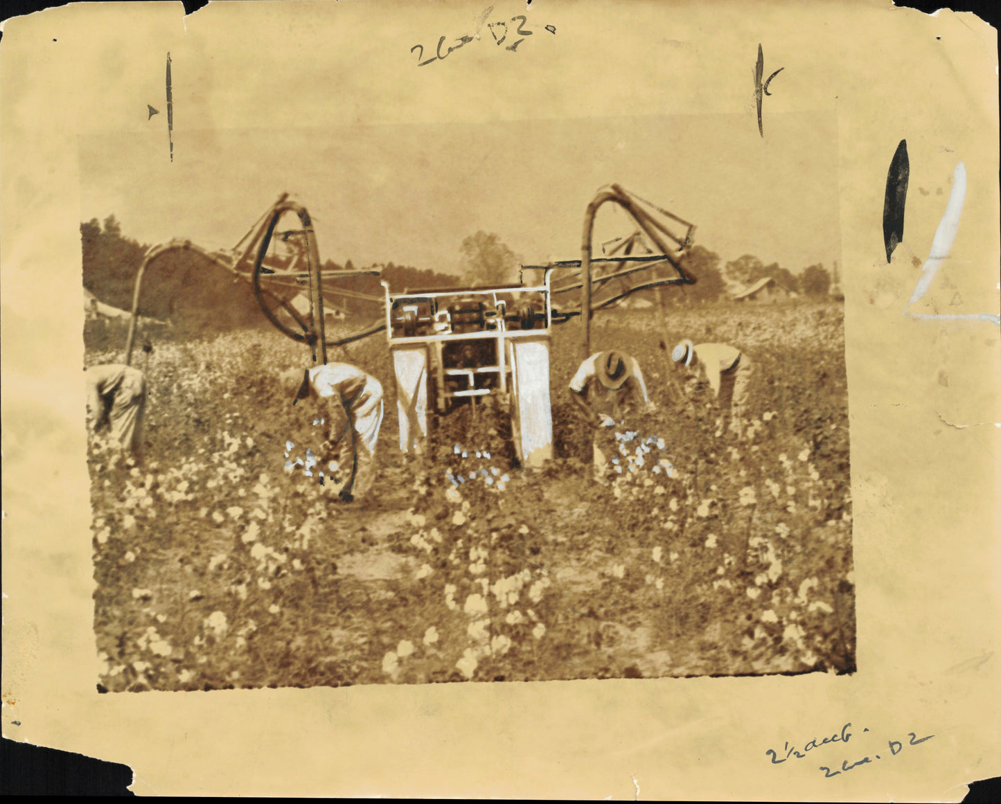Cotton Industry Inventions (1921-1938) (4 vintage prints)