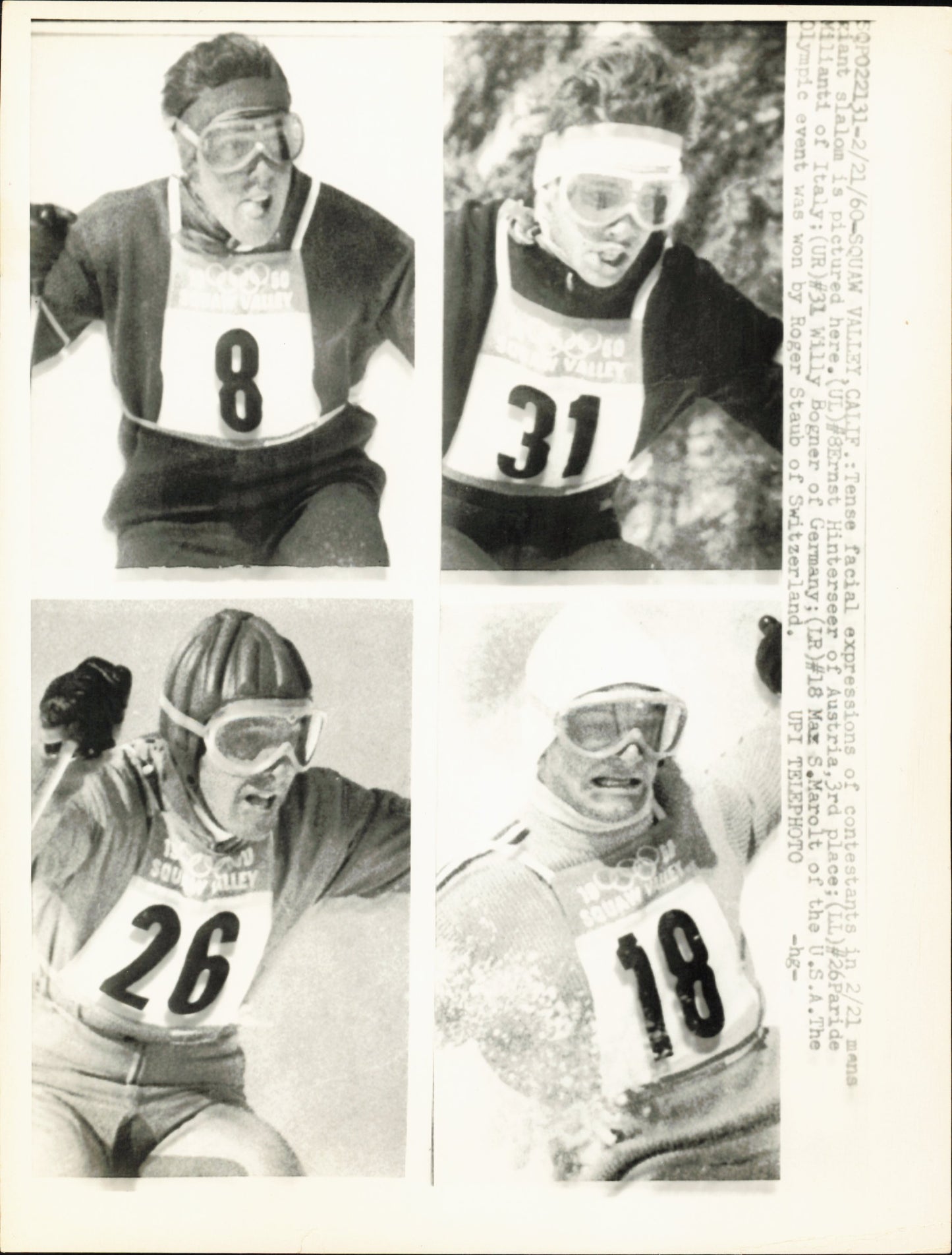 Olympics Collection (1930-1962) (9 winteage prints)