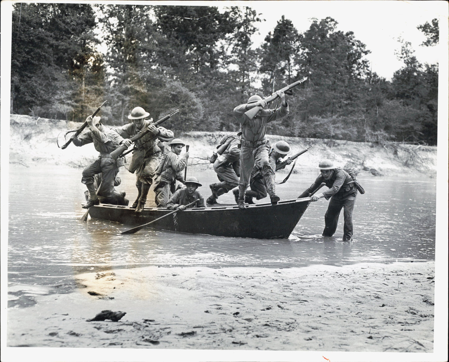 Military Training Photographs (1941-1942) (8 vintage prints)