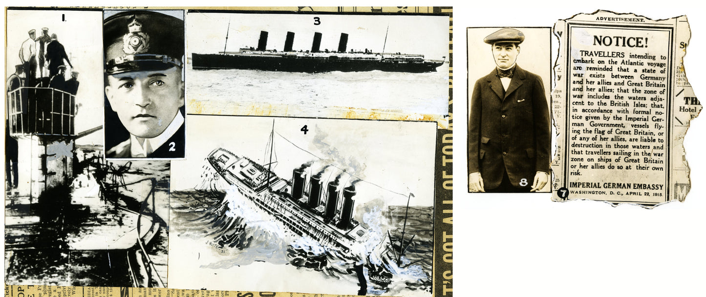 Lusitania 20th Anniversary Collection (6 vintage prints) (1935)