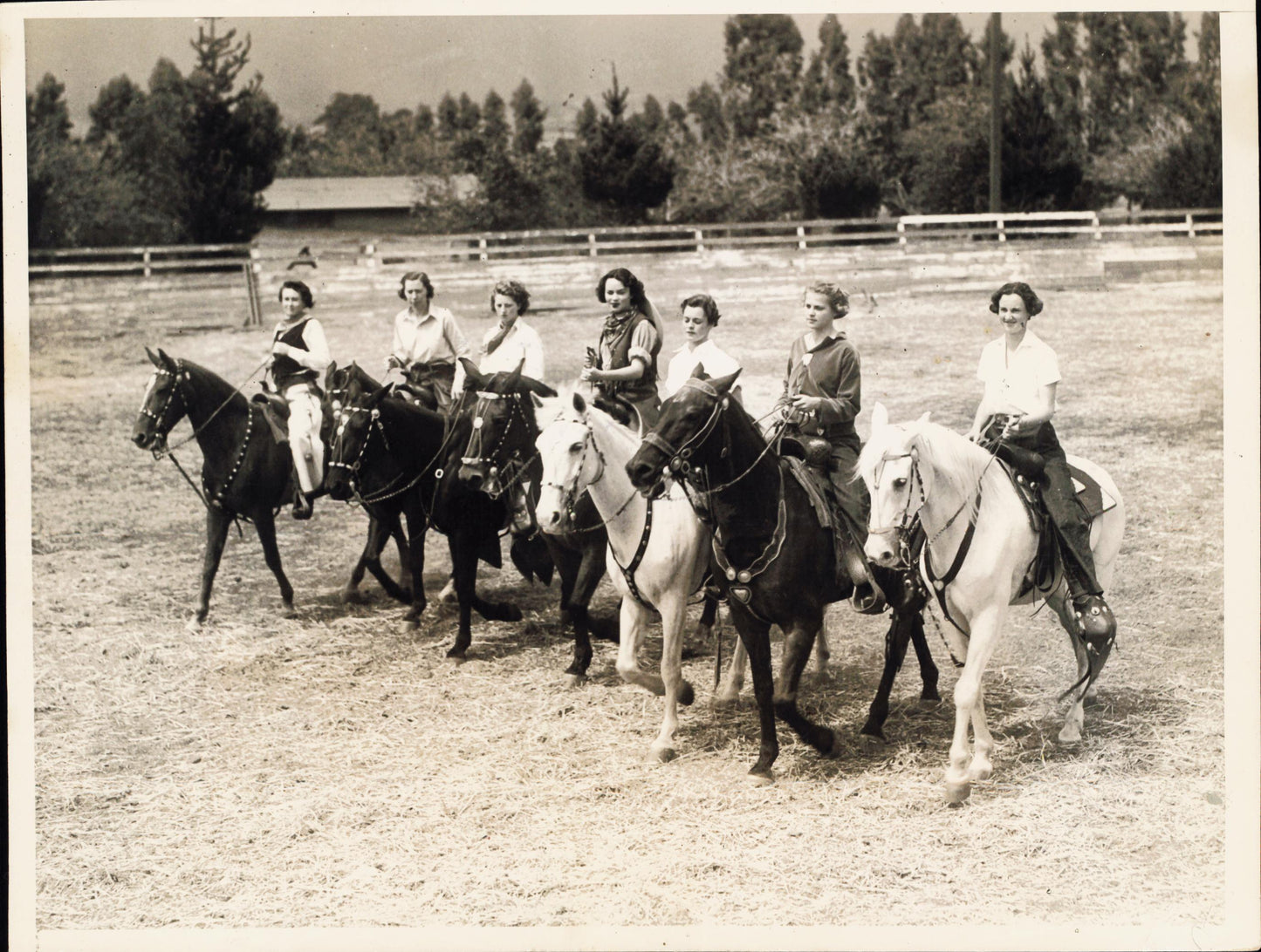 Female Rodeo Riders Collection (1927-1935) (3 vintage prints)