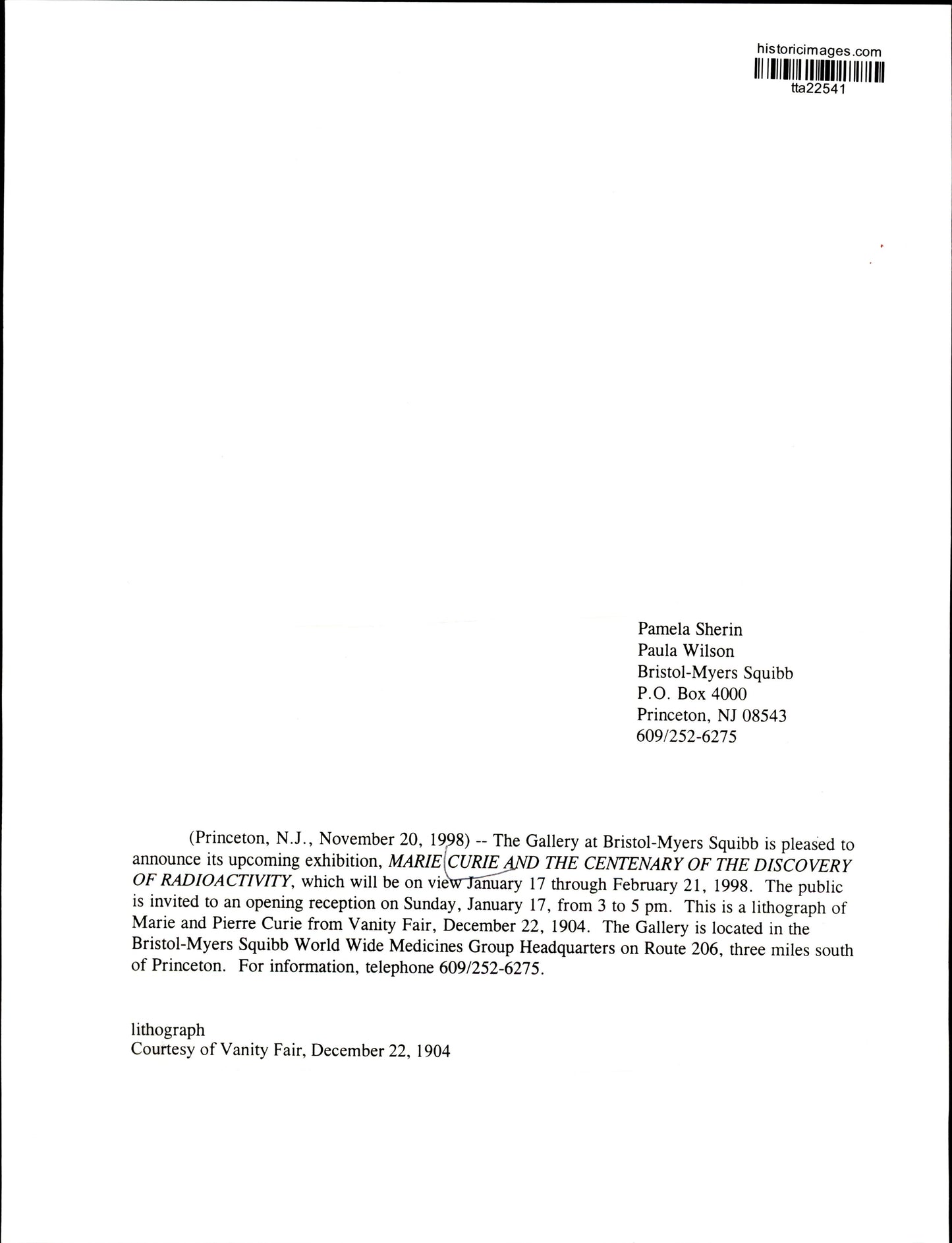 Marie Curie Pairing (1998 reprints)