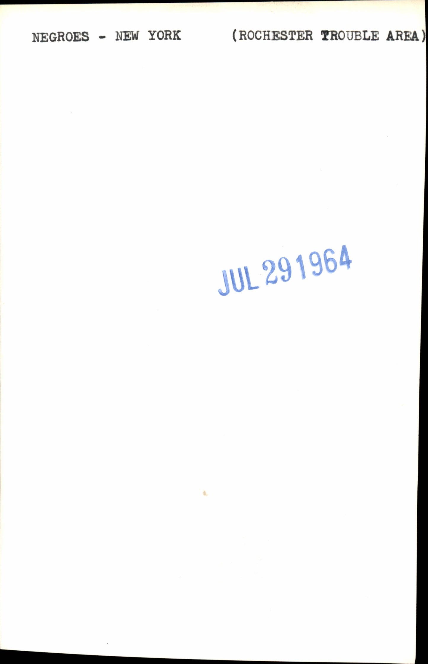 New York Area Civil Rights Collection (1964-1967) (5 vintage prints)