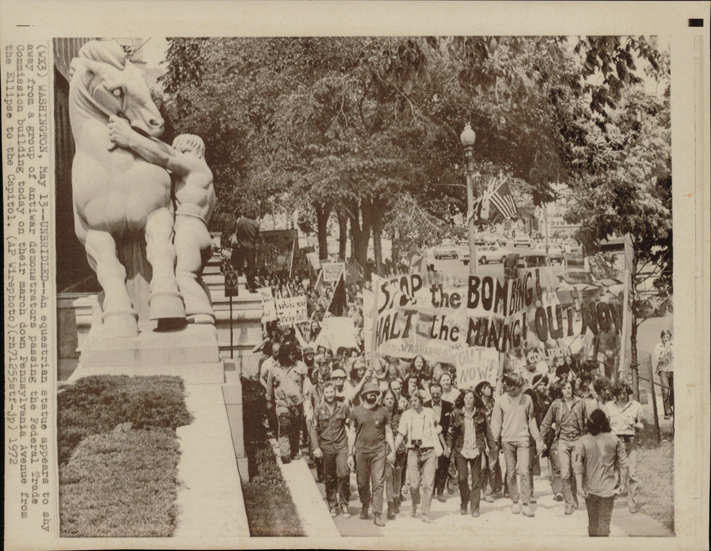 Washington DC Demonstrations Collection (60 vintage prints)