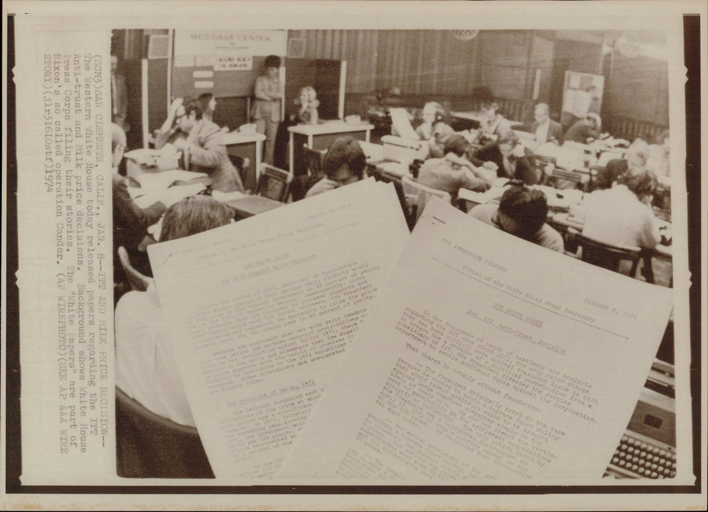 Watergate Press Photography Collection (200 vintage prints)