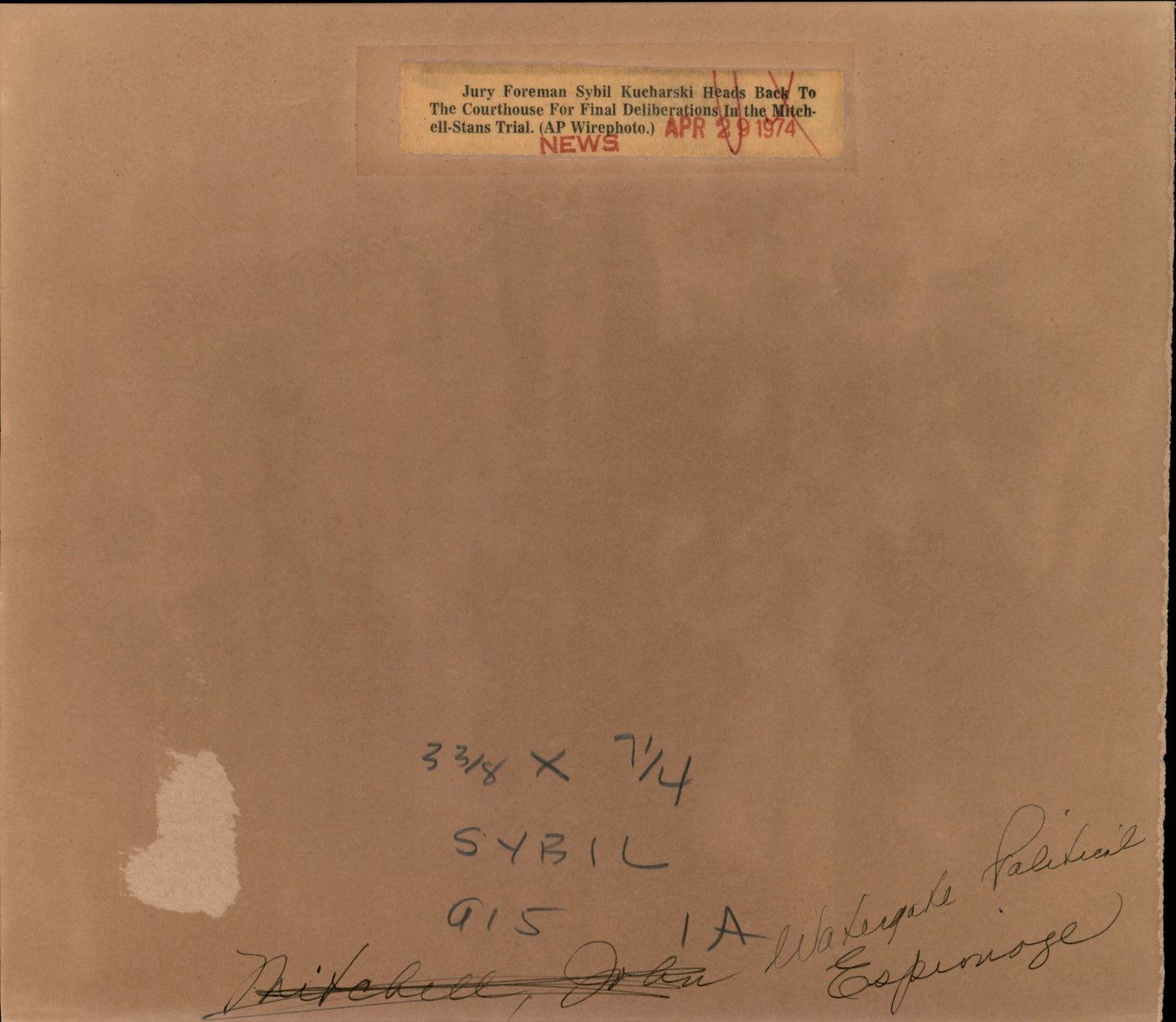Watergate Collection (46 vintage prints)