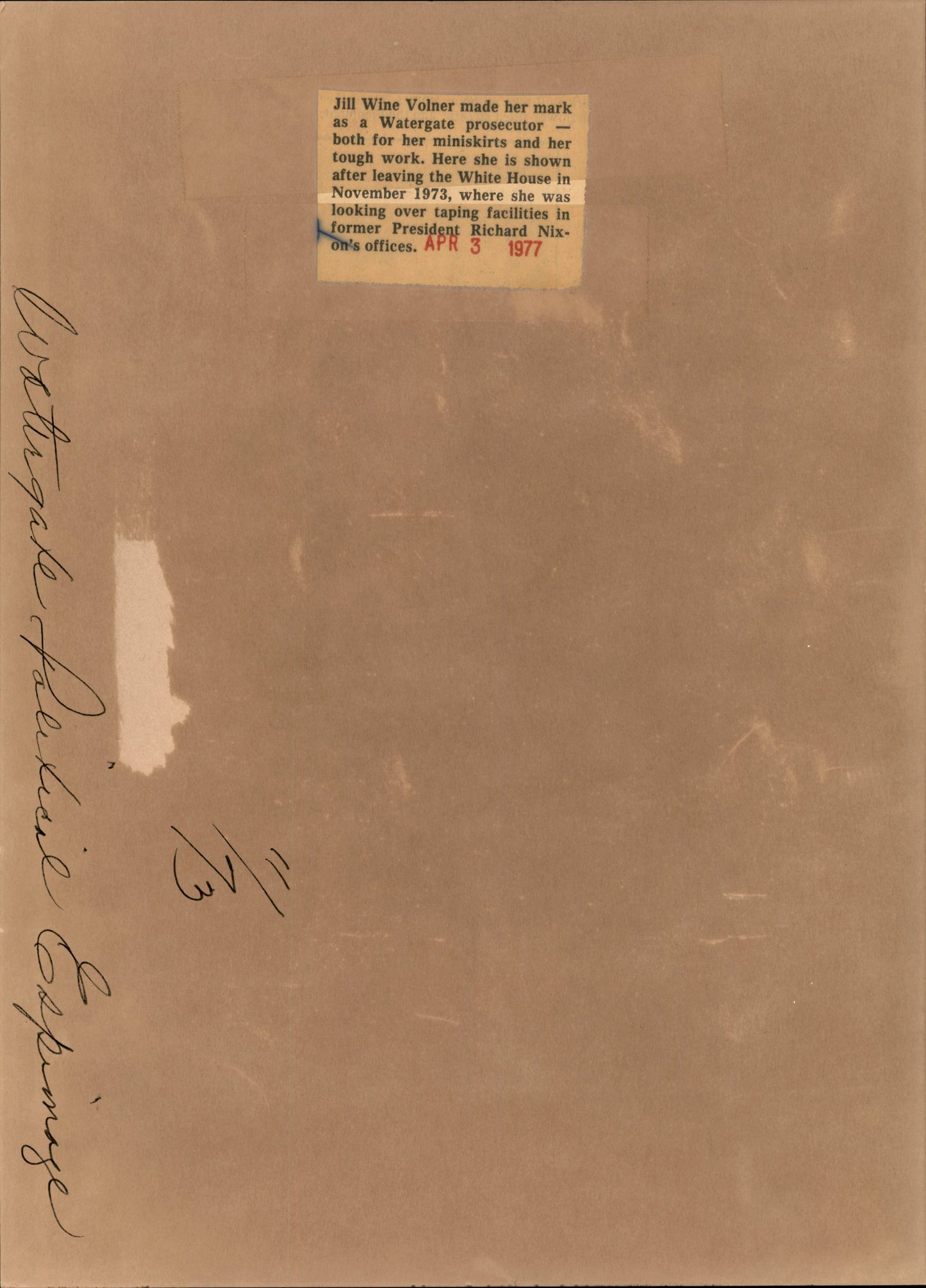 Watergate Collection (46 vintage prints)
