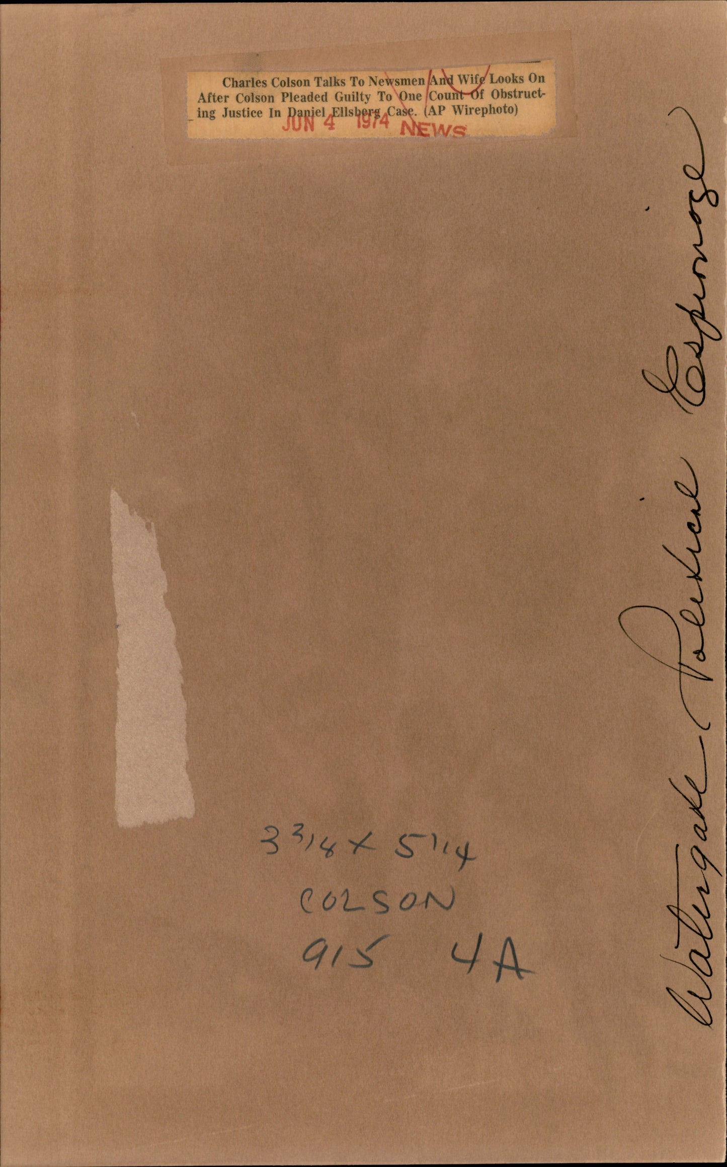Watergate Collection (46 vintage prints)