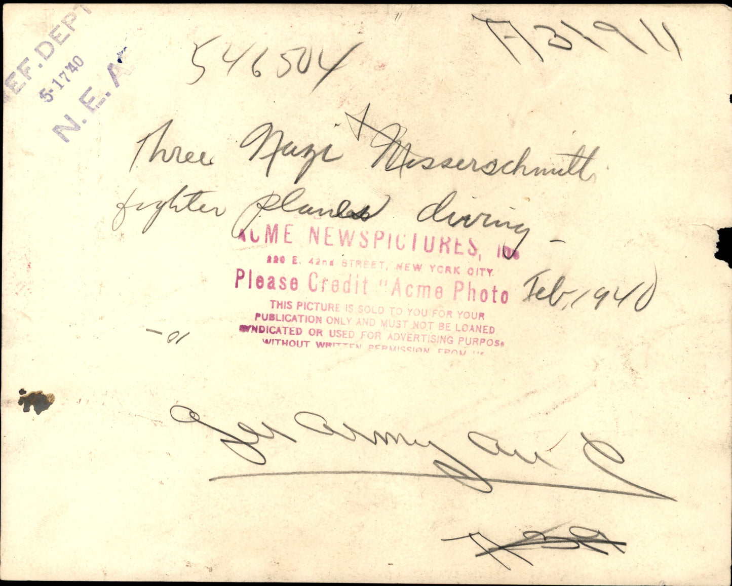 German Air Force Collection (1938-1940) (11 vintage prints)