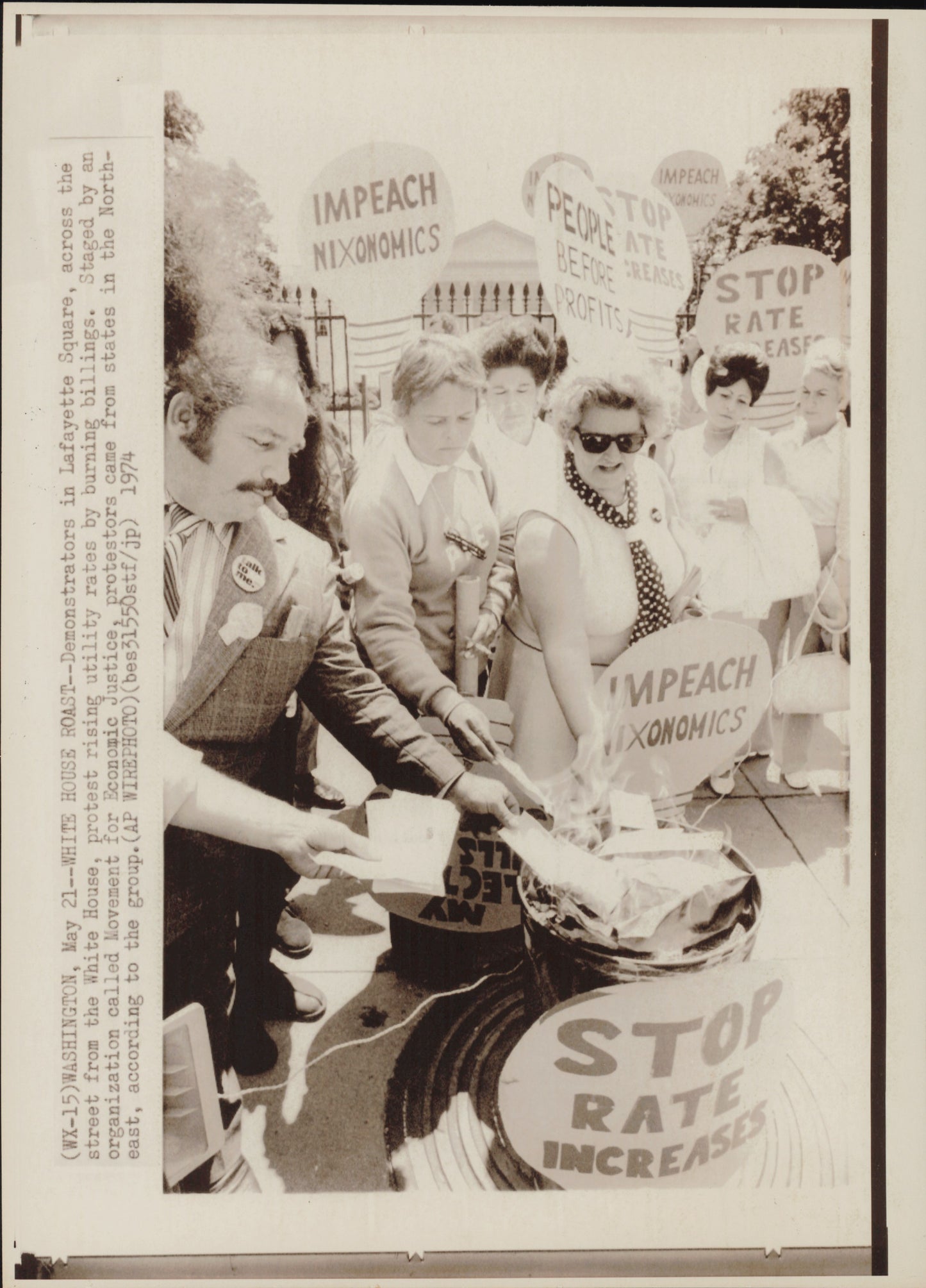 Washington DC Demonstrations (1970s) (54 vintage prints)