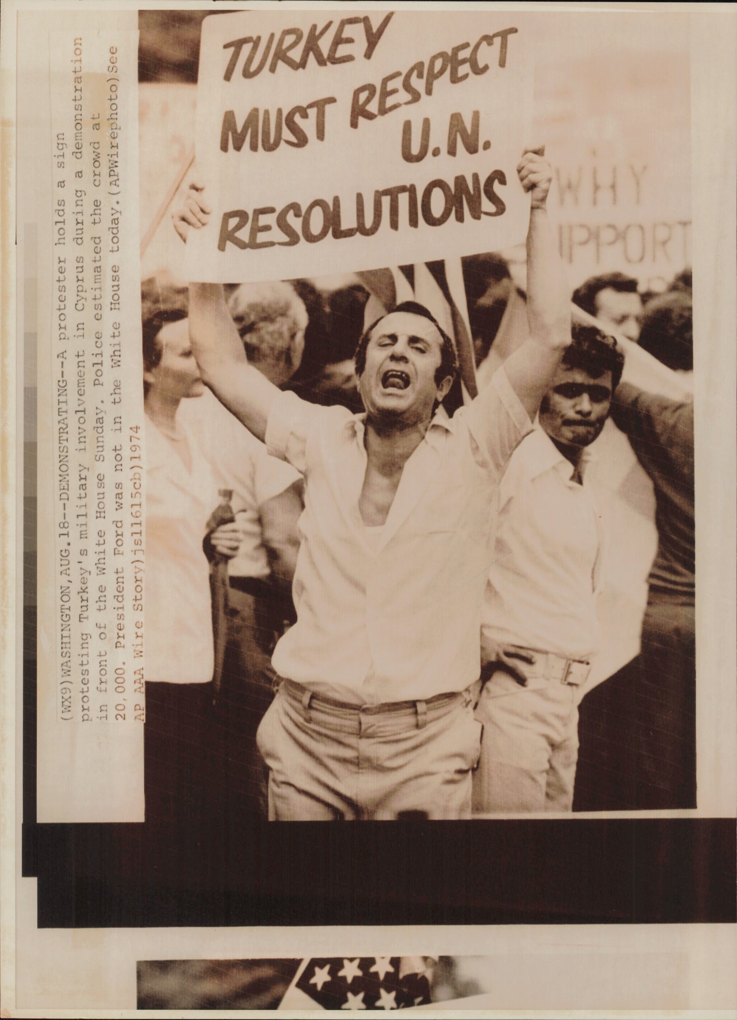 Washington DC Demonstrations (1970s) (54 vintage prints)