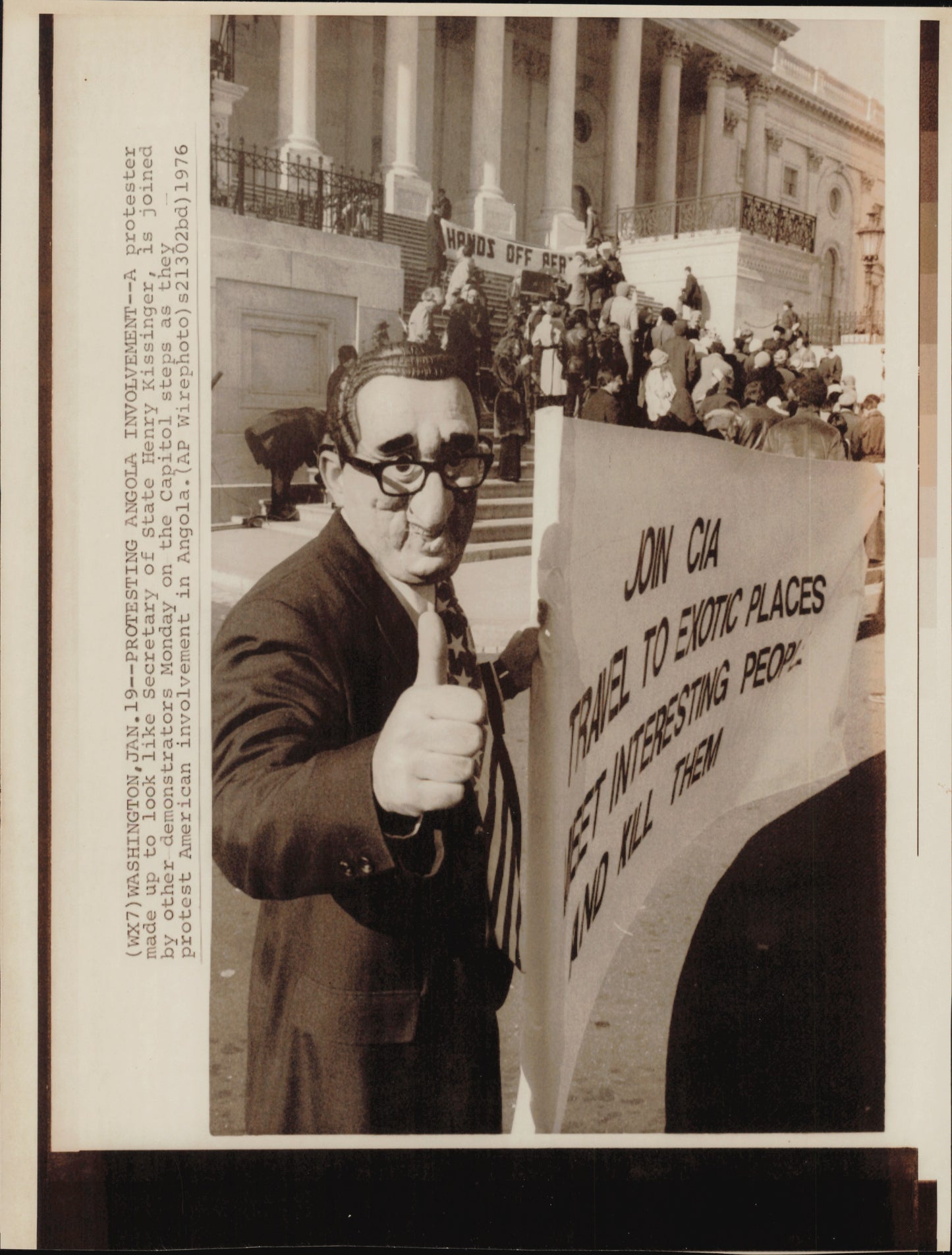 Washington DC Demonstrations (1970s) (54 vintage prints)