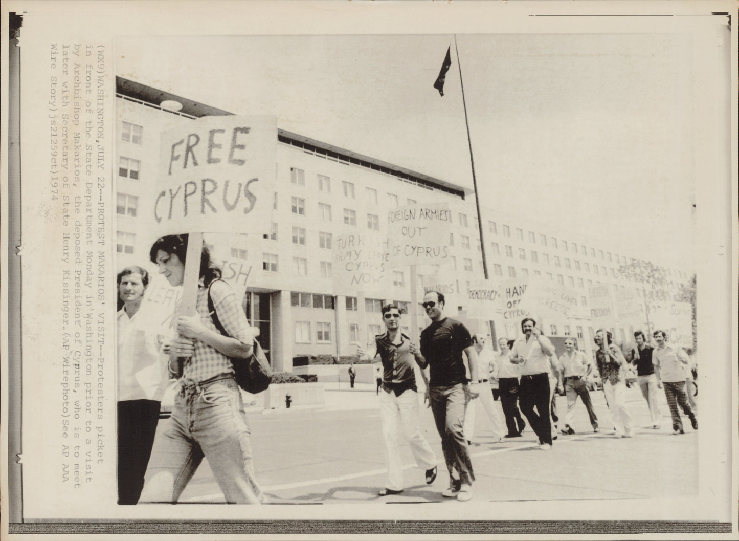 Washington DC Demonstrations (1970s) (54 vintage prints)