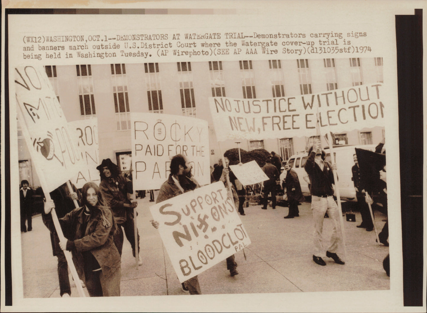 Washington DC Demonstrations (1970s) (54 vintage prints)