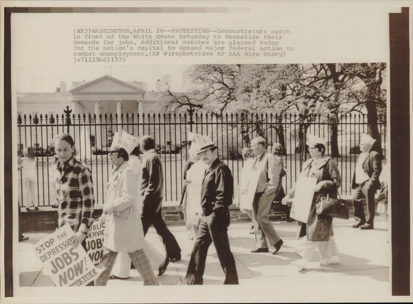 Washington DC Demonstrations (1970s) (54 vintage prints)