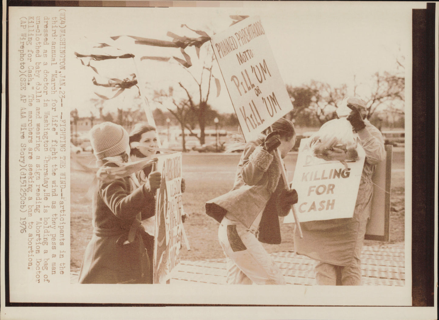 Washington DC Demonstrations (1970s) (54 vintage prints)