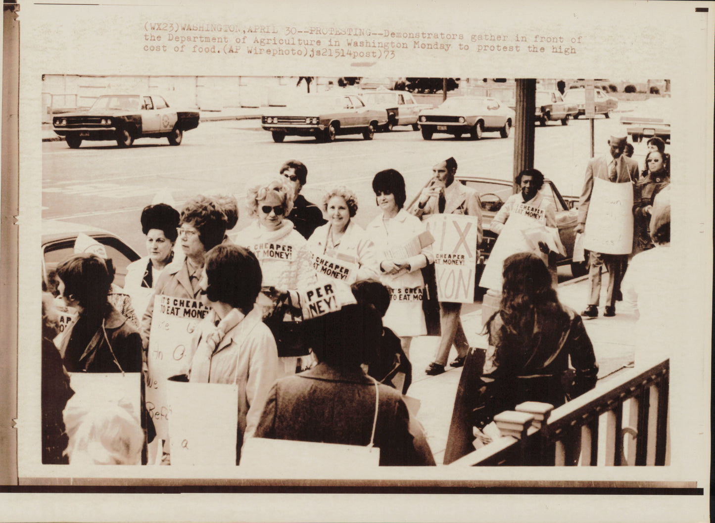 Washington DC Demonstrations (1970s) (54 vintage prints)