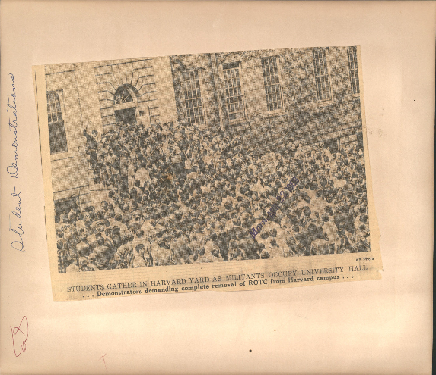 Student Protests (1960s/70s) (57 vintage prints)