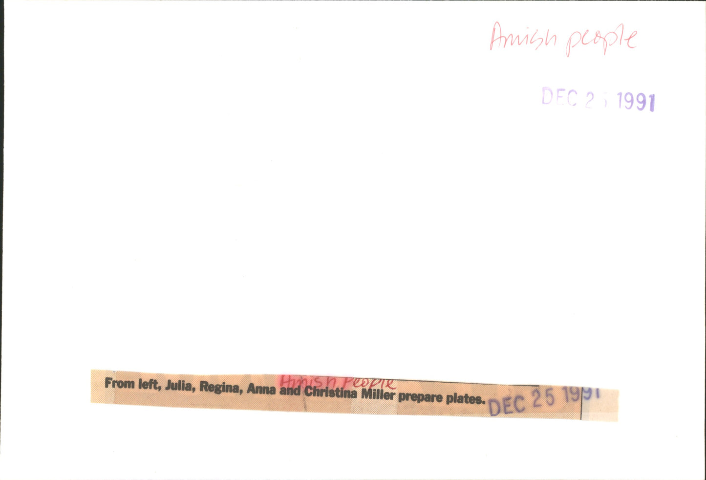 Amish Collection (1960s-80s) (48 vintage prints)