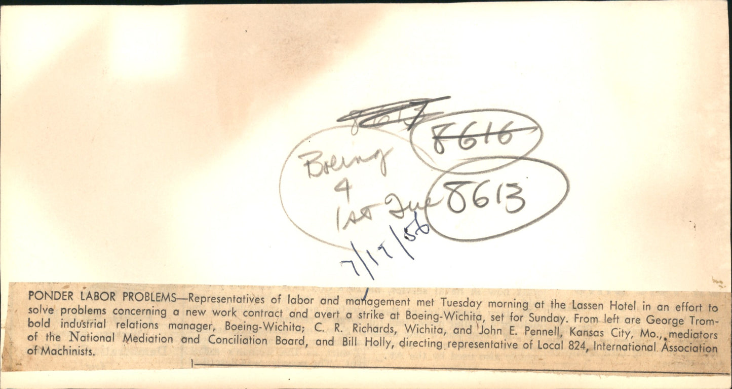 Labor Strike Collection (1950s-70s) (24 vintage prints)